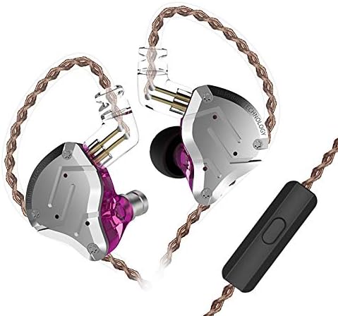 Cinco fones de ouvido de motorista, KZ ZS10 Pro High Fidelity Isoling Earbuds/fones de ouvido com cabo destacável 2pin