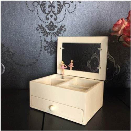 Yfqhdd Wooden Music Box Ballerina Music Box Gift Gift Girl Girl namorada Ballet Jewelry Box