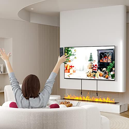 Home Vision TV Montagem de parede fixa, montagem de TV de baixo perfil, suporte de TV de montagem de parede para a maioria das