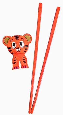 Choquestra de treinamento de treinamento de tigres laranja autêntico para crianças e iniciantes, 7 polegadas