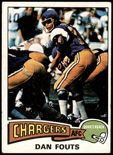 1975 Topps # 367 Dan Fouts San Diego Chargers Dean's Cards 2 - Good Chargers