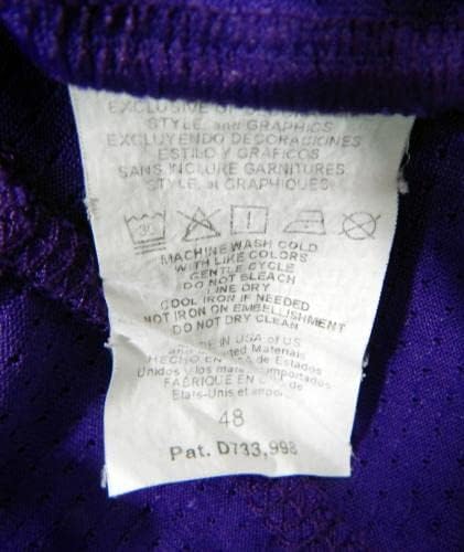 2021 Colorado Rockies Heath Holder #84 POS POS Usado Purple Jersey 48 933 - Jogo usada MLB Jerseys