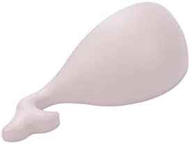 FAOTUP 2PCS 3.22 polegadas liga de zinco Rosa forma de baleia puxar, puxadores de gaveta de desenhos animados, puxadores