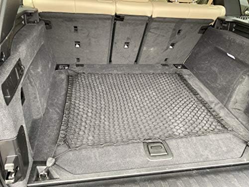 Floor Style Automotive Elastic Trunk Mesh Cargo Net para BMW X5 Acessórios 2020-2023 - Organizador e armazenamento premium