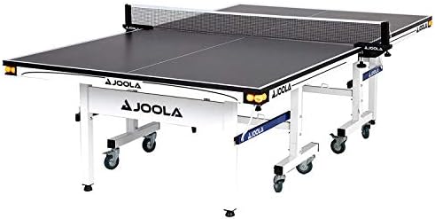 Joola Rally TL - Tabela profissional de tênis de mesa interna MDF com pingue -pongue de pingue -pongue e conjunto de