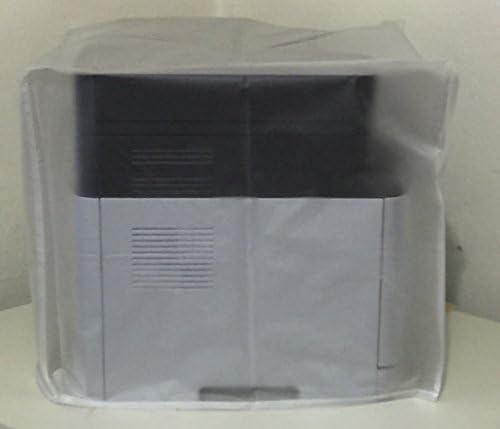 Tecnologia Bind Technology Capa de poeira para HP DeskJet Plus 4155 Impressora, Dimensões de capa de poeira de vinil transparente