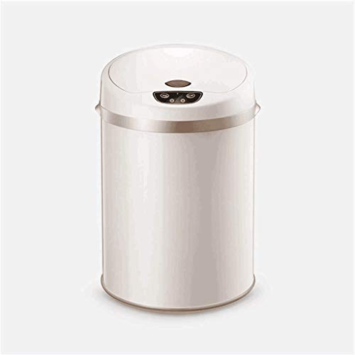 Lixo de indução inteligente czdyuf pode tocar lixo automático em forma de tambor com lata de lixo doméstico de aço