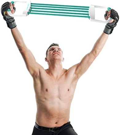 Bandas de exercícios Besportble resistência expansora de peito puxando expansão 5 cordas Sistema de Exercício de Resistência
