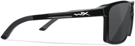 Wiley X Alfa cativará óculos de sol polarizados, óculos de segurança para homens e mulheres, proteção para os olhos UV para