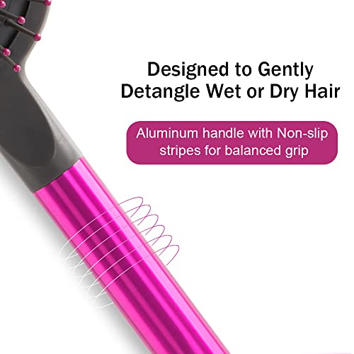 Afsel Paddle Brush para Detankling, Blowdrying and Endisando Profissional Breat Tys Types, escova de cabelo para mulheres