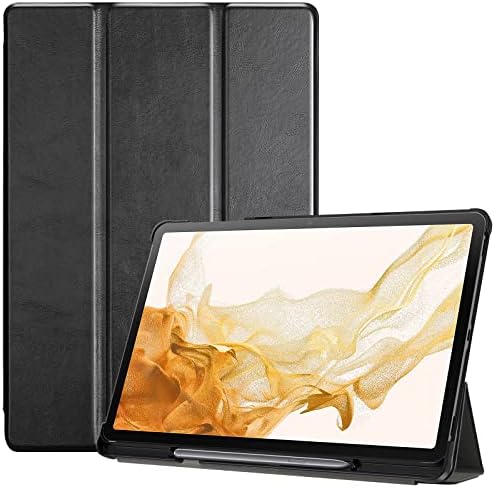 Procase Galaxy Tab S8 Plus 2022/ S7 Plus 12,4 ”2020 Caixa robusta com pacote de caneta S com estojo Slim para 12,4 polegadas Galaxy