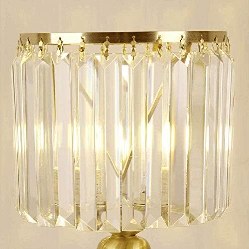 luminária de mesa de cristal sem-logo wajklj, lâmpada de mesa de cabeceira de cabeceira do quarto nórdico Decoração da sala