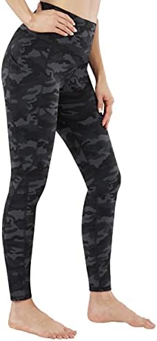PHISOCKAT 2 Pacote de calças de ioga de cintura alta com bolsos, leggings de controle de barriga, treino de alongamento de 4 vias de ioga leggings