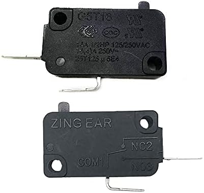 WB24X823 Chave da porta do microondas 2 ajustes para o interruptor da porta de microondas GE WB24X830 WB24X829 WB24X10029