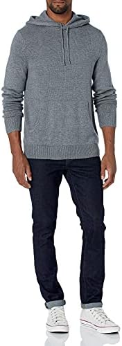 GoodThreads Men's Supersoft Marled Pullover Hoodie Sweater