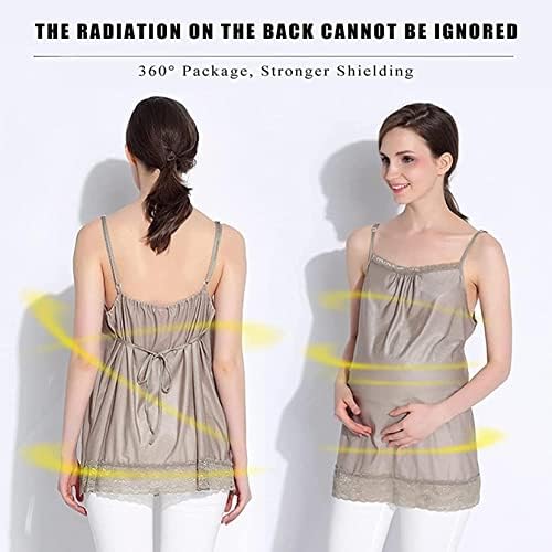 Roupas anti-radiação de Yilefu EMF, roupas de maternidade para proteção contra radiação Proteção de radiação de fibra de prata