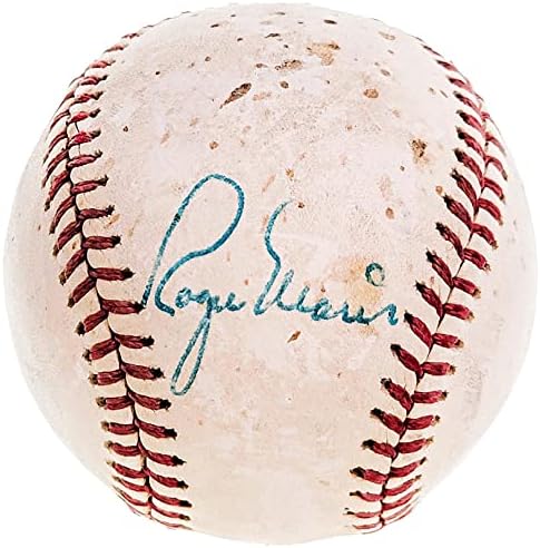Roger Maris autografou o oficial Lee Macphail Al Baseball New York Yankees JSA X88208 - Bolalls autografados