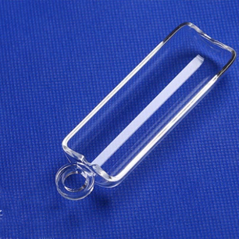 1pcs 80mm*30mm*15mm de quartzo transparente de quartzo redondo anel redondo bocal de quartzo barco de alta temperatura resistência