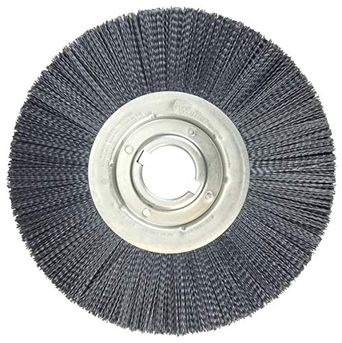 Weiler 86133 12 Burr-Rx Crapted Wheel Brush.043/120cg, 2 Arbor Hole, fabricado nos EUA