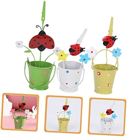 Titular do cartão de visita Zerodeko 9 PCS The Flowers Decorações de ferro