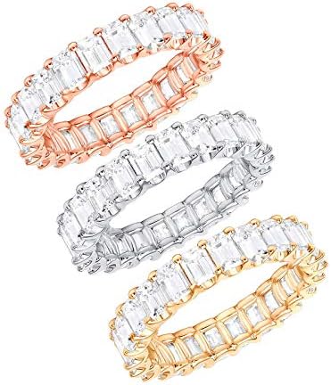 2023 Novo anel de moda feminino jóias de anel personalizado 3 cores Tamanho do anel de cobre 610 Tamanho do anel 9
