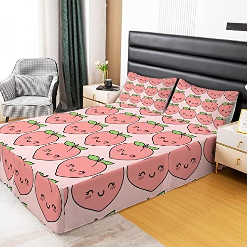 Saia de cama kawaii para meninas crianças crianças crianças, saias de frutas de desenho animado