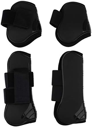 RAHYMA WEIPING - BOTAS DE CAVALEIRAS CONJUNTO DE 4, FETLOCK FRONTAL E BOTAS DE TENDION PARA CORMOS - A absorção de impacto e Estatísticas