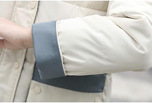 Jaqueta de escritório prdecexlu para mulheres inverno simples manga longa túnica quente botão de jaqueta quente confortável com
