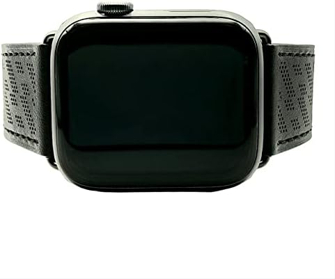 Acessórios Moxie Banda de couro genuína perfurada compatível com Apple Watch todos os modelos