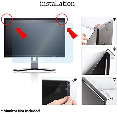 WSHA Pasta Blue Block Screen Protector pendurado na tela de resistência a arranhões Painel Anti-UV e anti-radiação para