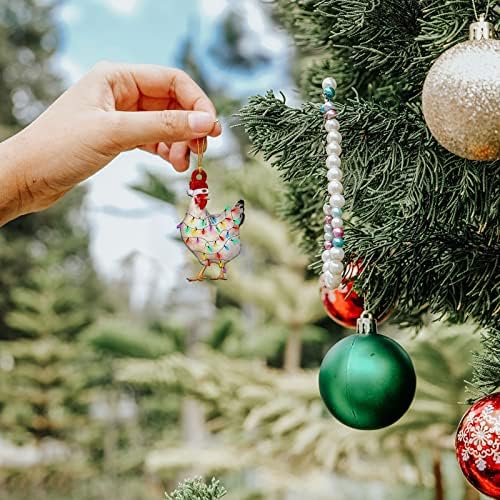 Pingente criativo de decoração de árvore de natal pingente decoração de árvore de natal pingente charme de Natal Garland