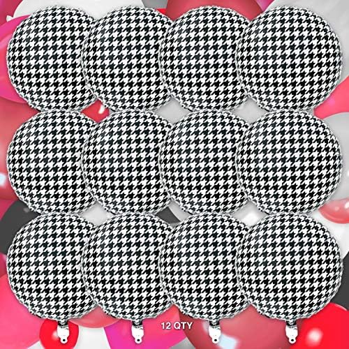 Havercamp Houndstooth Mylar Balloon Houndstooth Party Collection