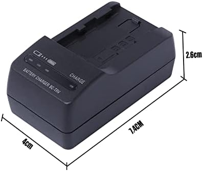 NP-FV30 NP-FV50 NP-FV70 NP-FV100 Battery Quick Charger Compatible with Sony FDR-AX700 PXW-Z90V HDR-CX455B HXR-NX80 CX560