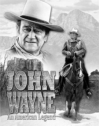 Empresas desesperadas John Wayne - Sinal de fraqueza Sinal de lata - Decoração de parede de metal vintage nostálgica