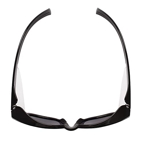 Kleenguard ™ V30 Maverick ™ Glasses de segurança, com revestimento anti-capa Kleenvision ™, lentes de fumaça, quadro