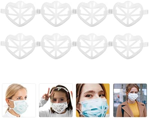 Suportes de suportes de 40 PCs de Besportble Stand maquiagem confortável para suportar Proteção de máscara de plástico Crianças