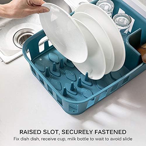 Zyzmh novo grande prato de cozinha prato de copo de xícara de utensílios de cutlester de utensílios de armazenamento