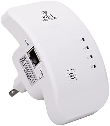 WiFi Extender WiFi Booster 300Mbps WiFi Amplifier WiFi Range Extender Repeter Wi-Fi para casa 2,4 GHz on-Ly White Go8