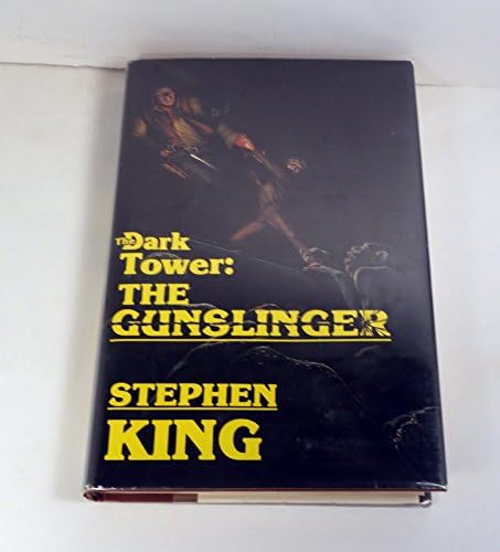 Stephen King assinou o autógrafo The Dark Tower: The Gunslinger 1st Edition/1st Printing Hardcover Book