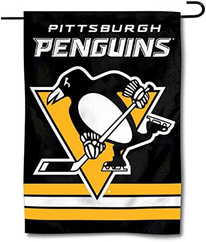 Pittsburgh Penguins Bandeira do jardim de dupla face