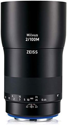 Zeiss milvus 50mm f/2 lente de câmera de estrutura cheia para Nikon F-Mount ZF.2, preto