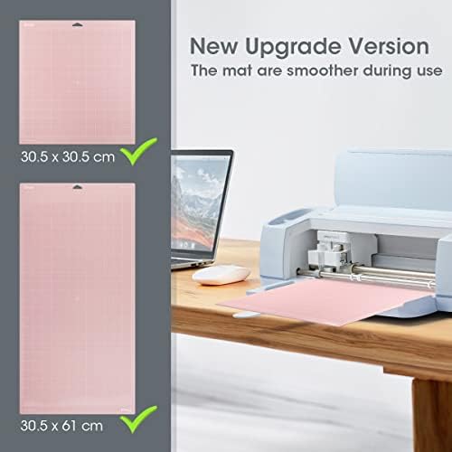 Lenink Extension Bandey Extender Compatível com Cricut Maker 1/3, cabide do estender do tapete de corte para 12 x24 e 12 x12 tapete