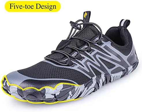 Cior Men's Minimalist Barefoot Shoes Trail Running Cross Cross Training Box Wide Toe Box Non Slip Athletic Sneakers U122xlx596.mk