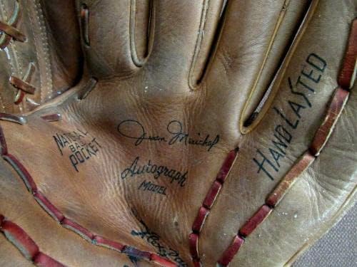 Juan Marichal San Fran Giants Hof assinado Auto Vintage MacGregor Glove Mitt JSA - luvas MLB autografadas