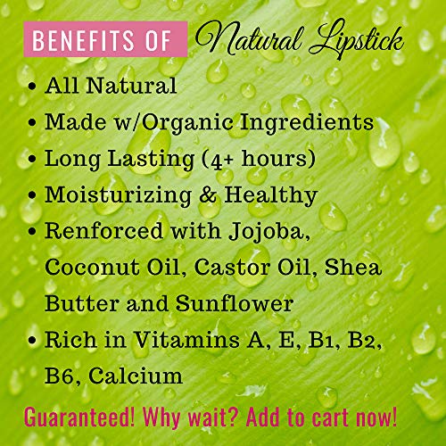 Quinta e Skin Botanical Lipstick | Natural | Orgânico | Crueldade certificada grátis | Paraben livre | Petróleo livre