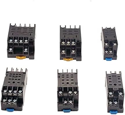 ANIFM 1PCS 8pin 11pin 14pin pyf/ptf 14a base de relé Pyf08a my2nj my3nj my4nj ly2nj ly3nj ly4nj pequeno relé intermediário hh52p/hh64p