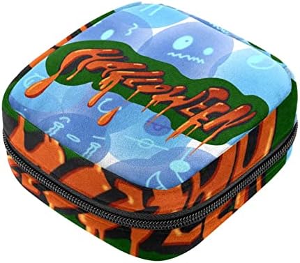 Bolsa de armazenamento de guardanapos sanitários de oryuekan, bolsa menstrual bolsa portátil guardas sanitária portátil bolsas
