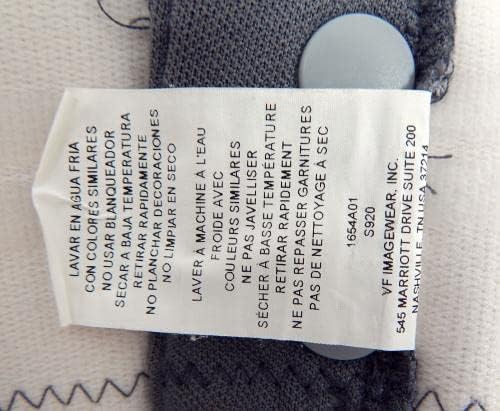 Arizona Diamondbacks Edwin Escobar #43 Game usou calças cinza 38-44-34 60-Jogo usado calças MLB usadas
