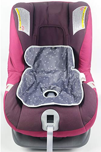 Liner de inserção de assento de carro de longa CI em material de impressão em estrelas para carrinhos de bebê balanços infantis