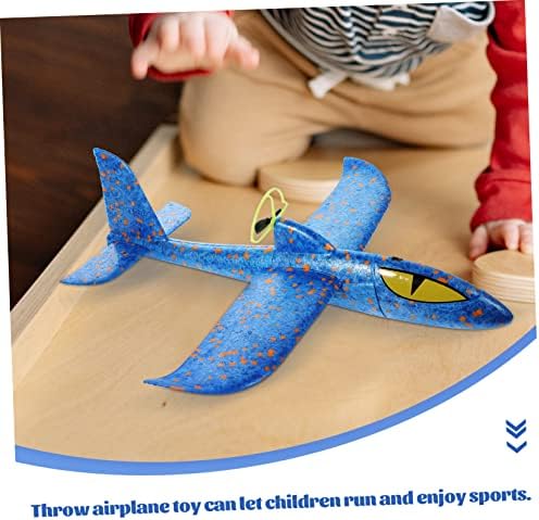 Toyvian 1pc Modelo de avião infantil Modelo de brinquedo voador Modelo de planador infantil plana mão planador voo planing rc sproul